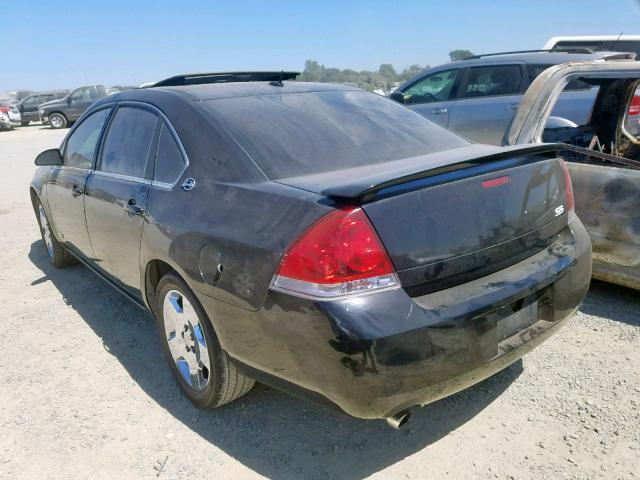 2G1WD58C789121399 - 2008 CHEVROLET IMPALA SUP 黑色 照片 3