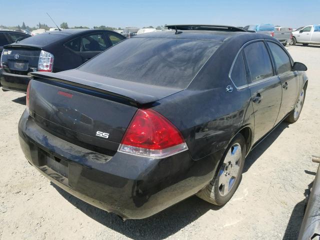 2G1WD58C789121399 - 2008 CHEVROLET IMPALA SUP 黑色 照片 4