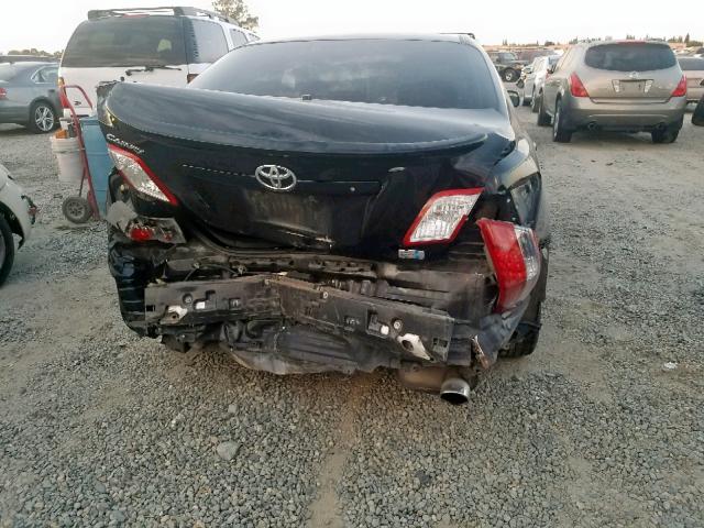 4T1BB46K88U055783 - 2008 TOYOTA CAMRY HYBR BLACK photo 9