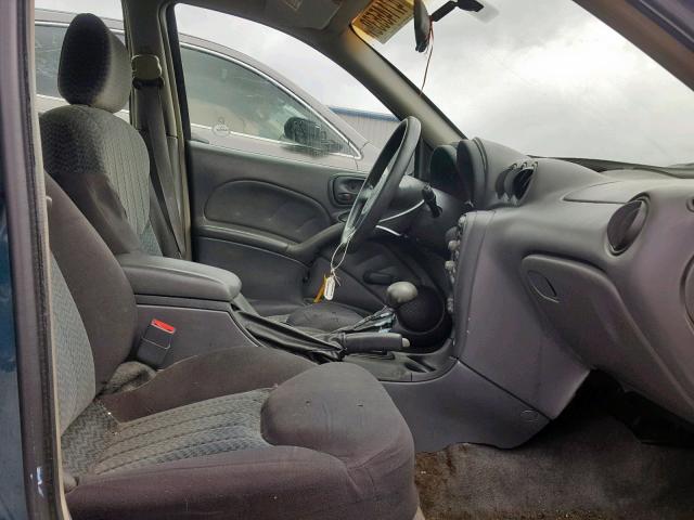 1G2NE52F33C150522 - 2003 PONTIAC GRAND AM S BLUE photo 5