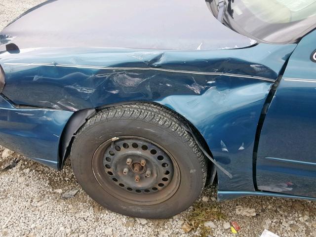 1G2NE52F33C150522 - 2003 PONTIAC GRAND AM S BLUE photo 9