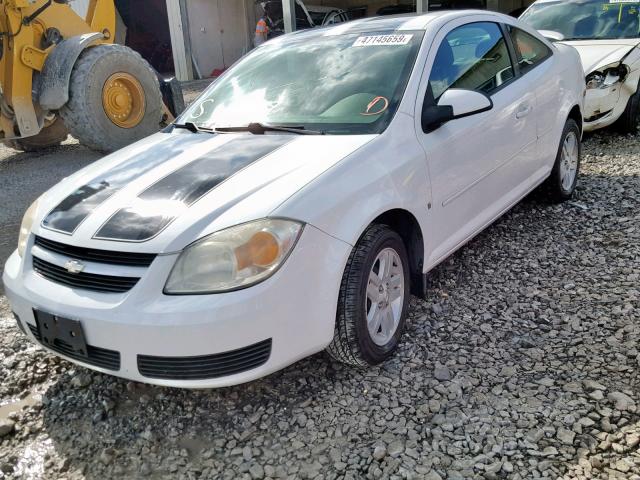 1G1AL15F367751407 - 2006 CHEVROLET COBALT LT WHITE photo 2