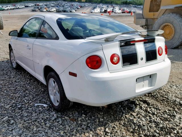 1G1AL15F367751407 - 2006 CHEVROLET COBALT LT WHITE photo 3