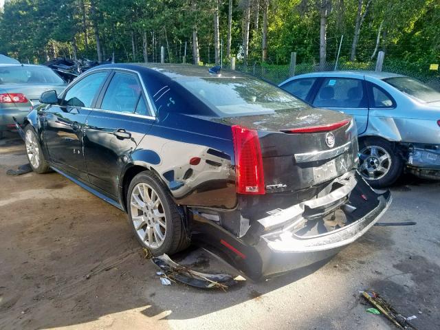 1G6DS5ED9B0166558 - 2011 CADILLAC CTS PREMIU BLACK photo 3