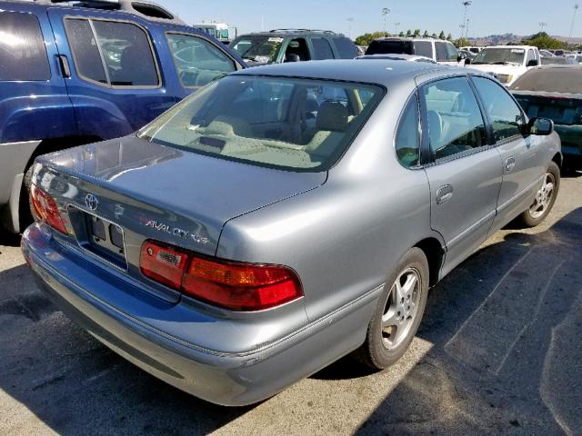 4T1BF18B4XU351706 - 1999 TOYOTA AVALON XL TEAL photo 4