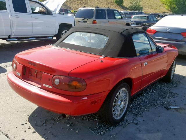 JM1NA3519N0329275 - 1992 MAZDA MX-5 MIATA RED photo 4