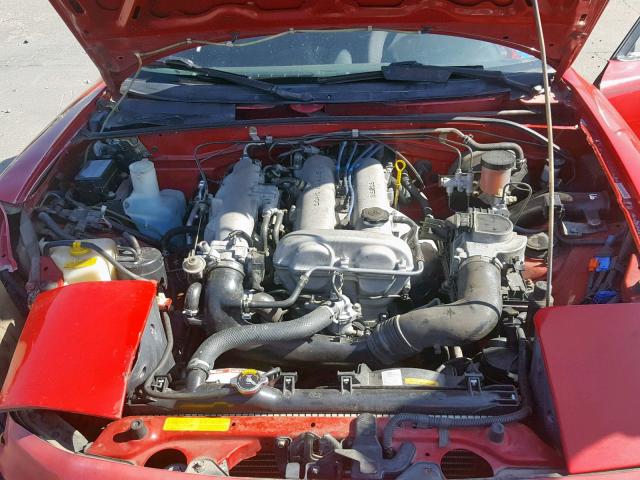 JM1NA3519N0329275 - 1992 MAZDA MX-5 MIATA RED photo 7