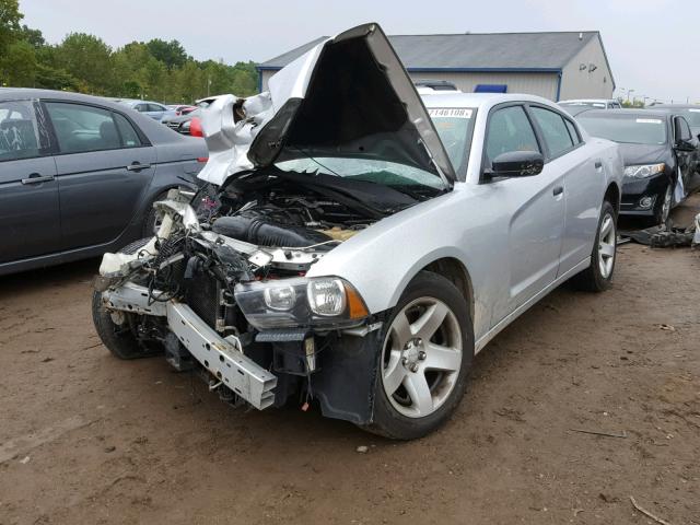 2B3CL1CT7BH574403 - 2011 DODGE CHARGER PO WHITE photo 2