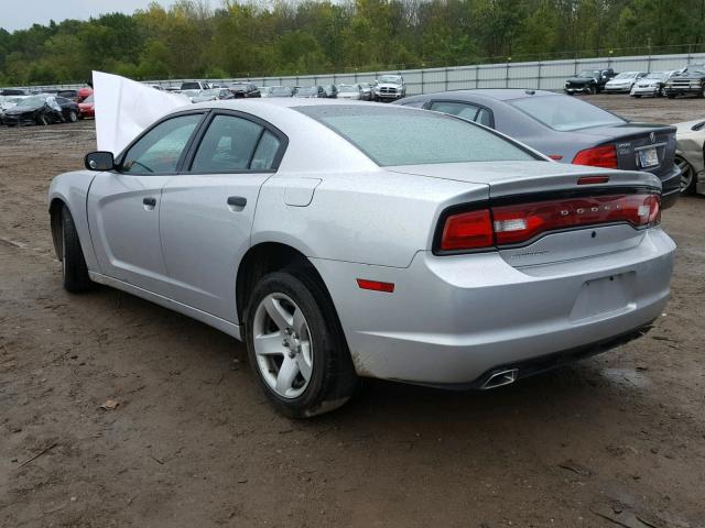 2B3CL1CT7BH574403 - 2011 DODGE CHARGER PO WHITE photo 3