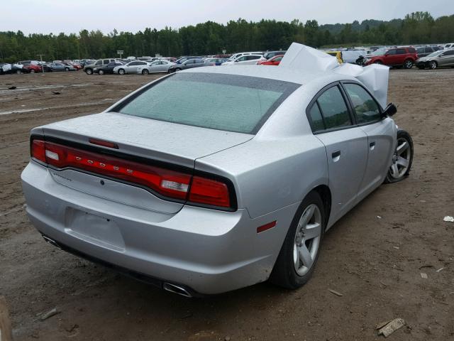 2B3CL1CT7BH574403 - 2011 DODGE CHARGER PO WHITE photo 4