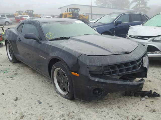 2G1FA1E37C9170777 - 2012 CHEVROLET CAMARO LS BLACK photo 1