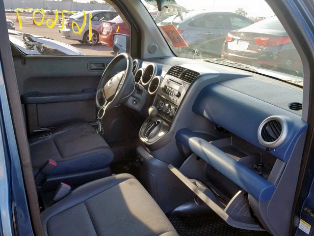 5J6YH18696L012451 - 2006 HONDA ELEMENT EX BLUE photo 5