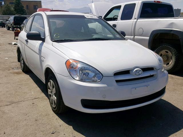 KMHCM3AC0BU192801 - 2011 HYUNDAI ACCENT GL WHITE photo 1