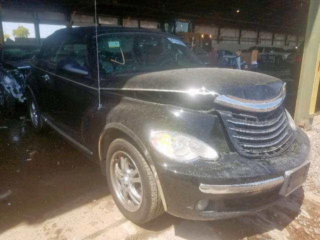 3C3JY45X87T585342 - 2007 CHRYSLER PT CRUISER BLACK photo 1