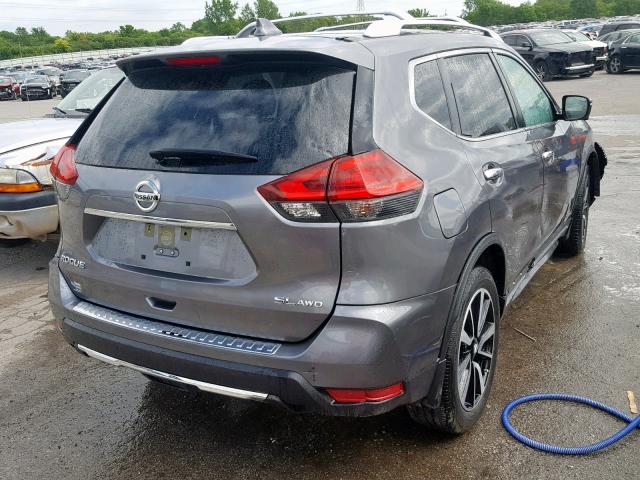 JN8AT2MV2HW021880 - 2017 NISSAN ROGUE S GRAY photo 4