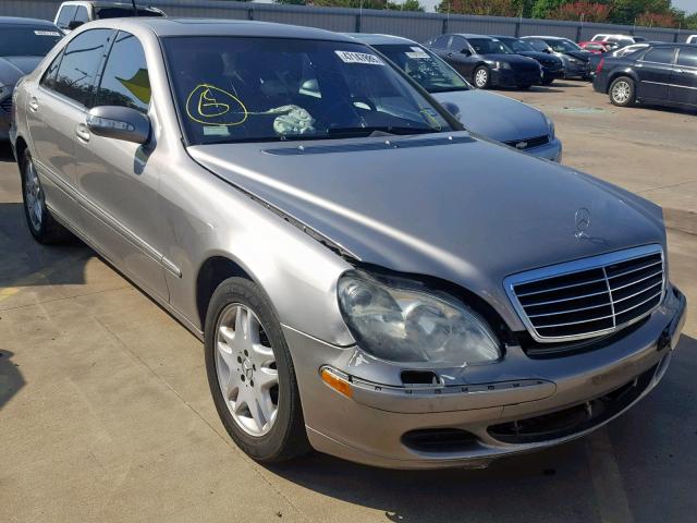 WDBNG70J43A362784 - 2003 MERCEDES-BENZ S 430 GRAY photo 1