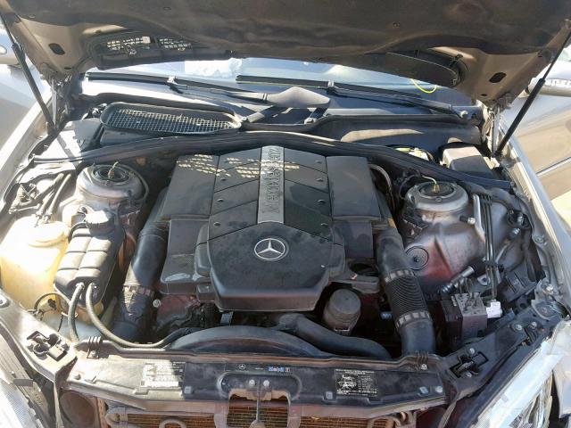 WDBNG70J43A362784 - 2003 MERCEDES-BENZ S 430 GRAY photo 7