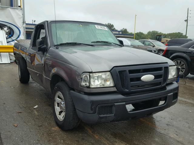 1FTYR10D57PA29237 - 2007 FORD RANGER GRAY photo 1