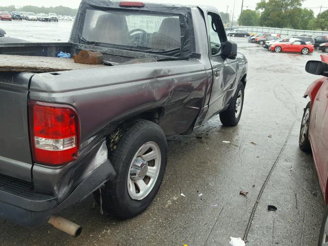 1FTYR10D57PA29237 - 2007 FORD RANGER GRAY photo 9