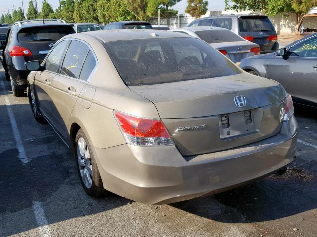 JHMCP26829C003512 - 2009 HONDA ACCORD EXL GOLD photo 3