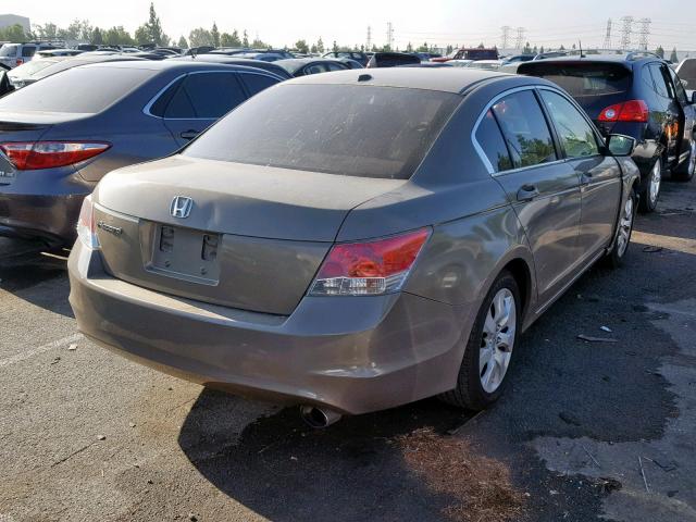 JHMCP26829C003512 - 2009 HONDA ACCORD EXL GOLD photo 4