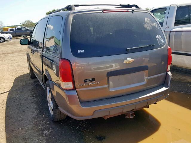 1GNDV23L25D246995 - 2005 CHEVROLET UPLANDER L BROWN photo 3