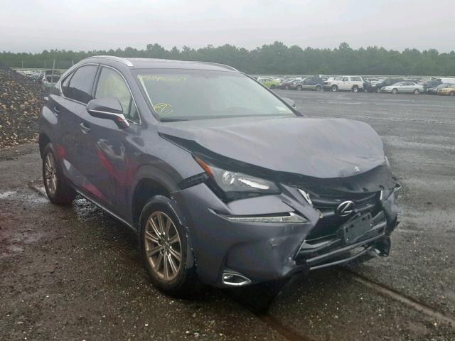 JTJBARBZ2H2145379 - 2017 LEXUS NX 200T BA GRAY photo 1