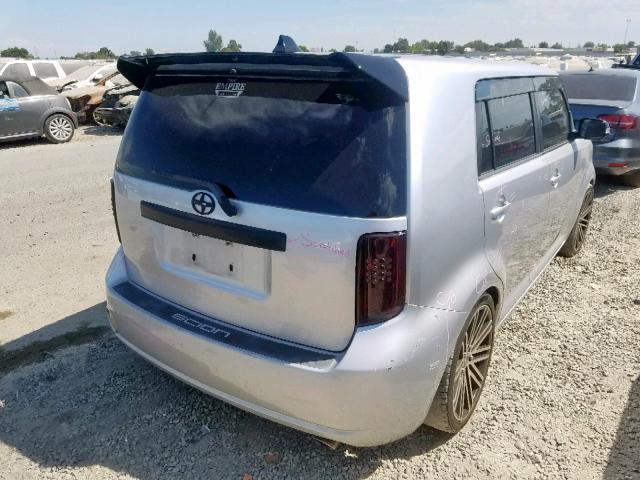 JTLZE4FE1A1101583 - 2010 TOYOTA SCION XB ვერცხლისფერი ფოტო 4