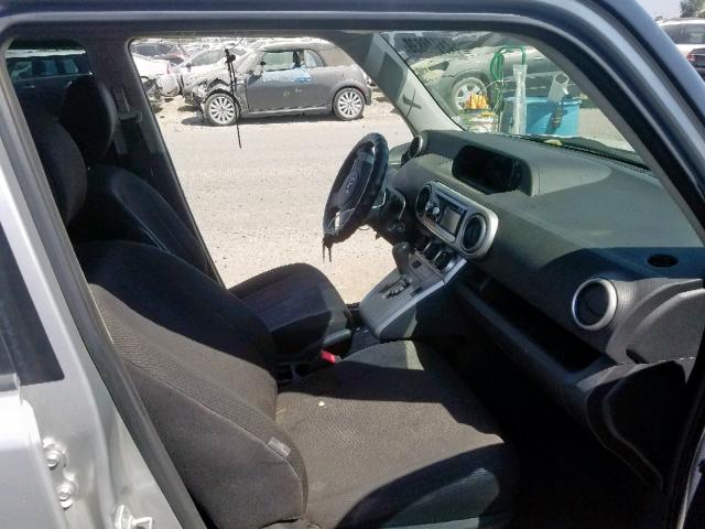 JTLZE4FE1A1101583 - 2010 TOYOTA SCION XB ვერცხლისფერი ფოტო 5