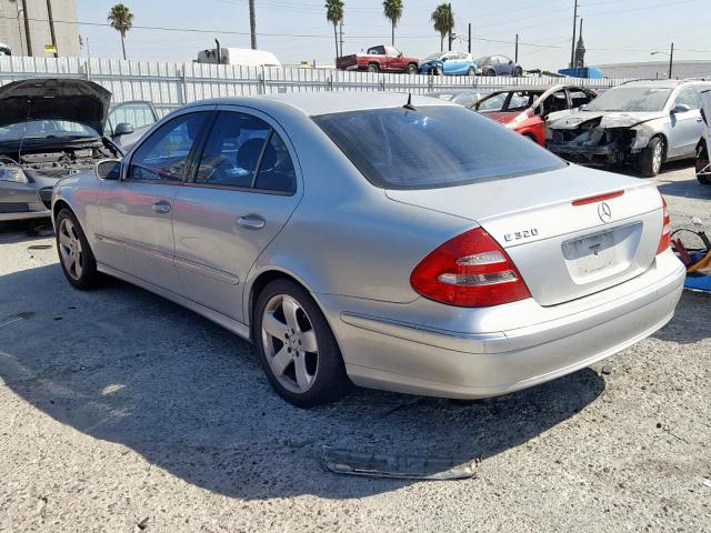 WDBUF65J23A358394 - 2003 MERCEDES-BENZ E 320 SILVER photo 3