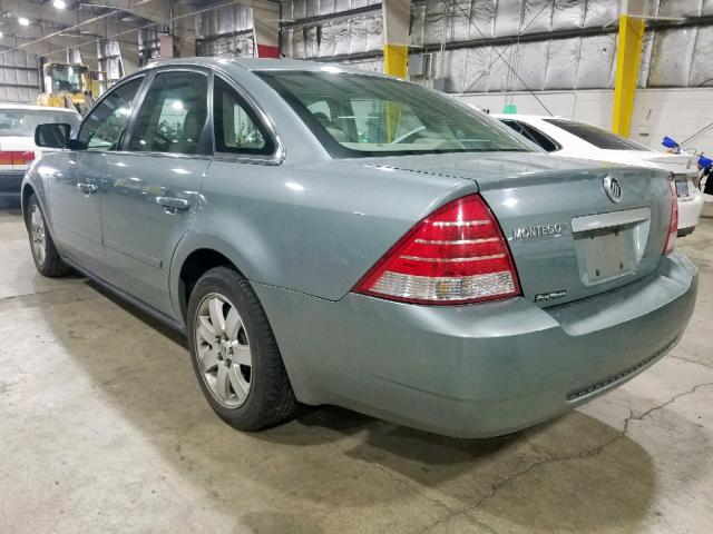 1MEHM40126G611301 - 2006 MERCURY MONTEGO LU GRAY photo 3