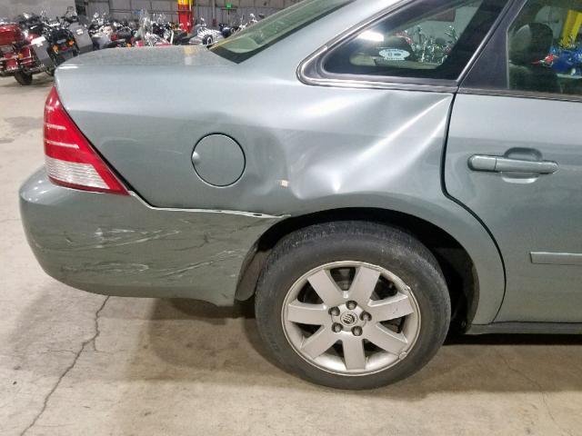 1MEHM40126G611301 - 2006 MERCURY MONTEGO LU GRAY photo 9