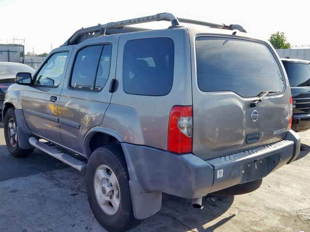 5N1ED28T23C646420 - 2003 NISSAN XTERRA XE GRAY photo 3