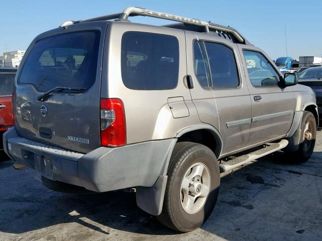 5N1ED28T23C646420 - 2003 NISSAN XTERRA XE GRAY photo 4