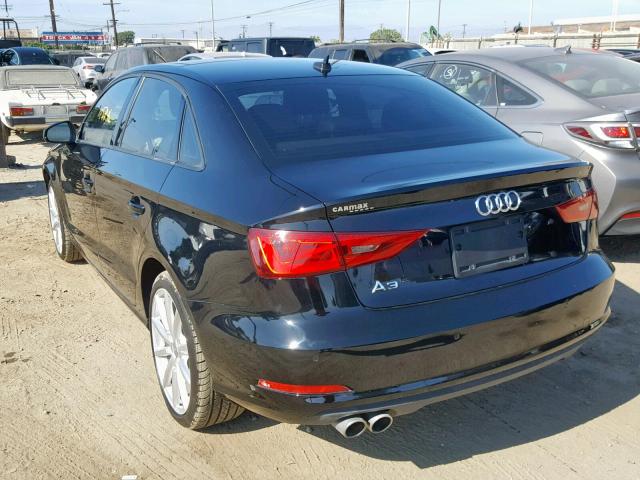 WAUACGFF6F1110650 - 2015 AUDI A3 PREMIUM BLACK photo 3