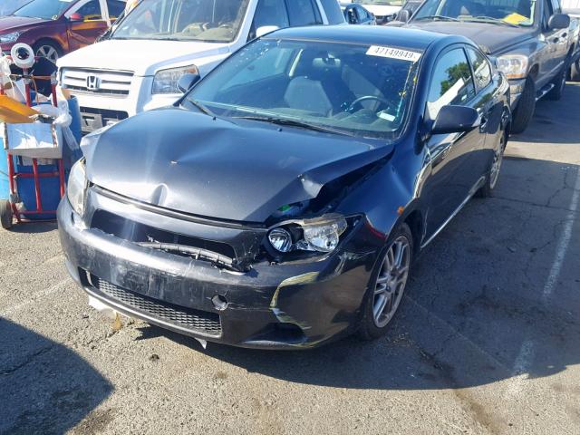 JTKDE177860101073 - 2006 TOYOTA SCION TC შავი ფოტო 2