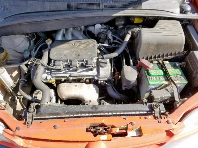 4T3ZF19C6YU311349 - 2000 TOYOTA SIENNA CE ORANGE photo 7