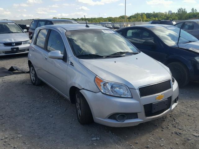 KL1TD6DE0BB169377 - 2011 CHEVROLET AVEO LS SILVER photo 1