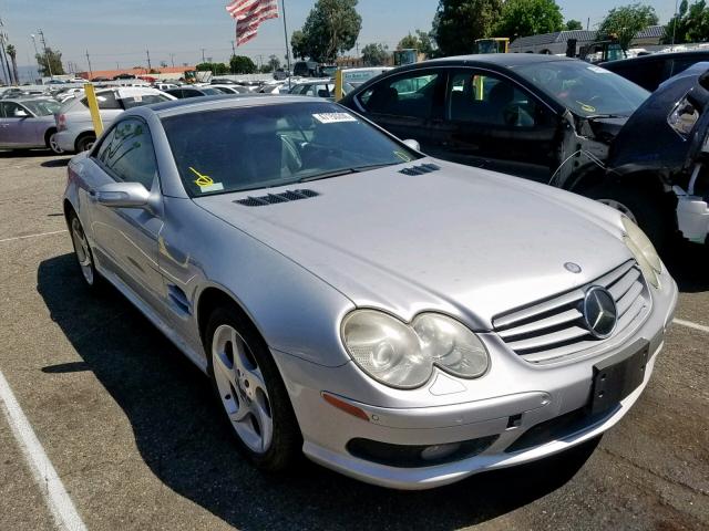 WDBSK75FX4F065321 - 2004 MERCEDES-BENZ SL 500 SILVER photo 1