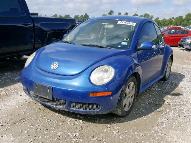3VWPW31C27M511317 - 2007 VOLKSWAGEN NEW BEETLE Կապույտ լուսանկար 2