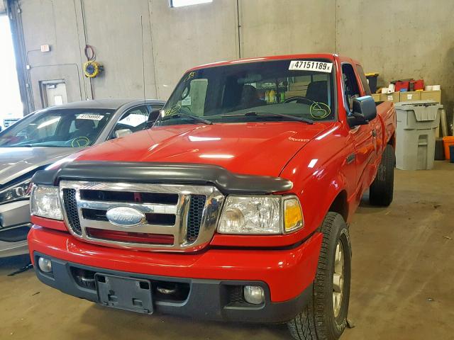 1FTZR45EX7PA71233 - 2007 FORD RANGER SUP RED photo 2