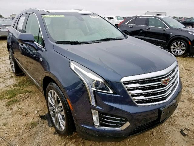 1GYKNDRS7KZ147141 - 2019 CADILLAC XT5 LUXURY BLUE photo 1