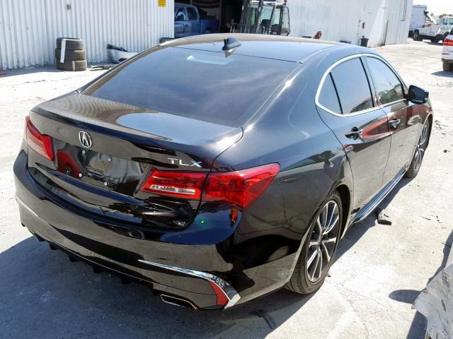 19UUB2F5XJA008534 - 2018 ACURA TLX TECH BLACK photo 4