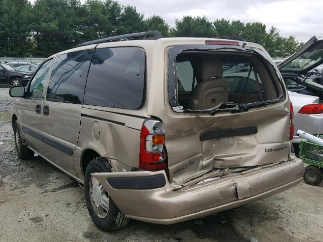 1GNDX13E24D129924 - 2004 CHEVROLET VENTURE LU SILVER photo 3