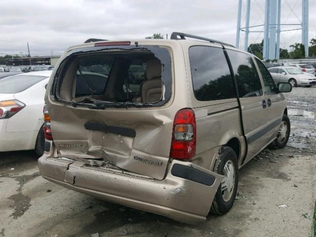 1GNDX13E24D129924 - 2004 CHEVROLET VENTURE LU SILVER photo 4