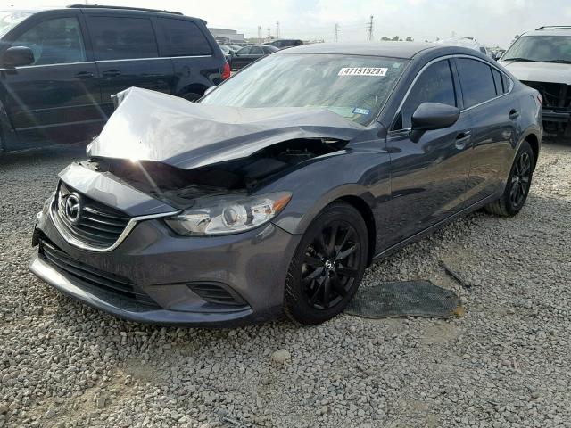 JM1GJ1U51F1195035 - 2015 MAZDA 6 SPORT GRAY photo 2