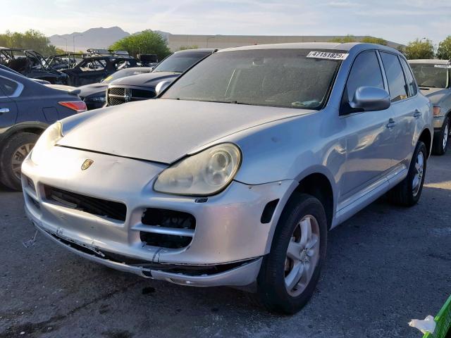 WP1AB29P95LA61104 - 2005 PORSCHE CAYENNE S SILVER photo 2