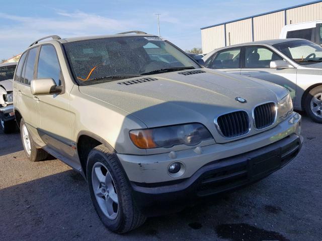 5UXFA53503LV81545 - 2003 BMW X5 3.0I TAN photo 1