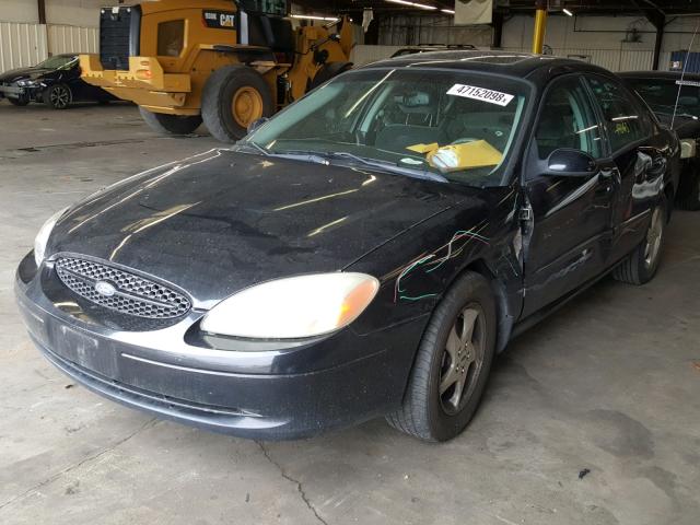 1FAFP55S42G215376 - 2002 FORD TAURUS SES BLACK photo 2