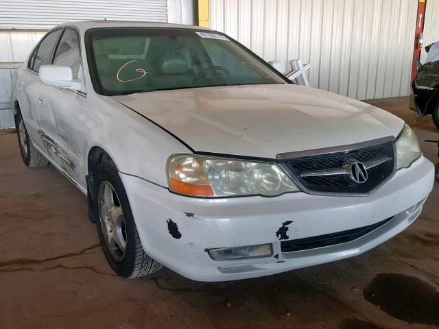 19UUA56733A022445 - 2003 ACURA 3.2TL WHITE photo 1